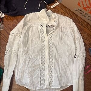 Le Lis Blanc Classic White Blouse